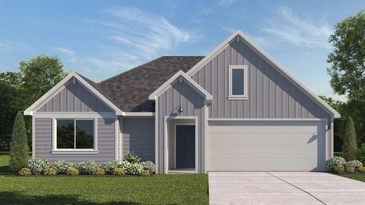 New construction Single-Family house 1821 Windsor Dr, Lockhart, TX 78644 The Ashburn- photo 0