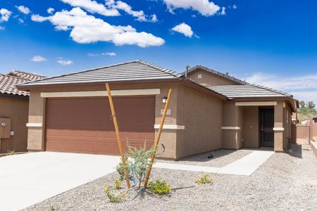 New construction Single-Family house 9331 N Agave Gold Rd, Tucson, AZ 85742 - image