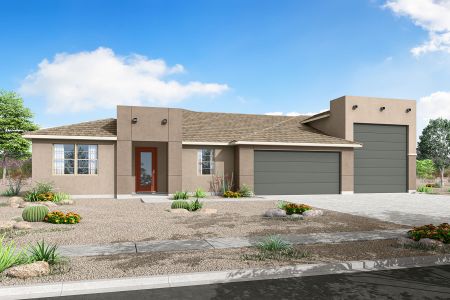 New construction Single-Family house 18432 W Yavapai St, Goodyear, AZ 85338 plan Violet - image