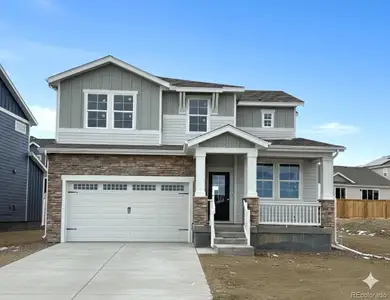 New construction Single-Family house 13775 Daffodil Wy, Parker, CO 80134 plan Braeburn - image
