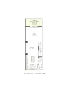 New construction Townhouse house 232 Old Town Village Rd, Waxhaw, NC 28173 plan Duncan - image 6