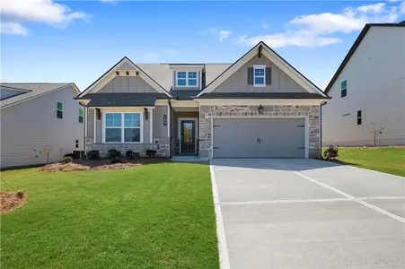 New construction Single-Family house 103 Garland Gable Dr, Cartersville, GA 30120 plan Bluff - image