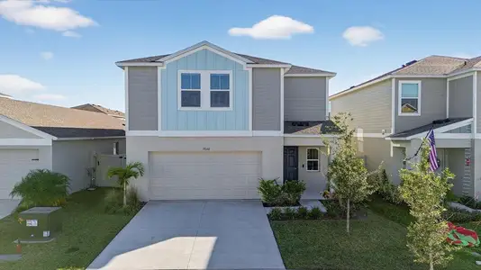 New construction Single-Family house 7860 Peace Lily Ave, Wesley Chapel, FL 33545 plan Azure - image