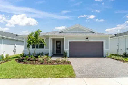 New construction Single-Family house 9854 Sw Calvo St, Port St. Lucie, FL 34987 plan Cascades - image