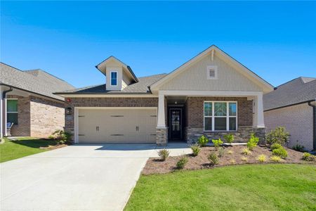 New construction Single-Family house 709 Rising Moon Drive, Woodstock, GA 30188 The Octavia- photo 0