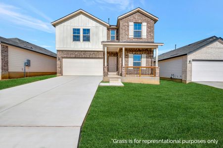 New construction Single-Family house 6212 Medina Oasis, San Antonio, TX 78252 plan Armstrong - image
