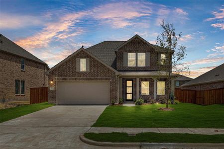 New construction Single-Family house 1634 Glacier Drive, Forney, TX 75126 Grayson Homeplan- photo 0