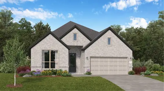 New construction Single-Family house 17523 Lavender Blossom Ln, Hockley, TX 77447 plan Lakewood - image