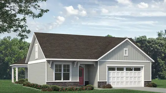 New construction Single-Family house 126 Oban Dr, Sanford, NC 27330 plan Promenade Craftsman - image