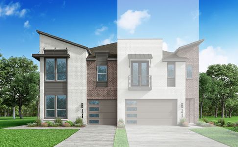 New construction Fourplex house Cypress, TX 77433 plan Abbey - image