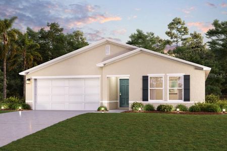 New construction Single-Family house 12918 Se 53Rd Ave, Belleview, FL 34420 plan Braselton - image