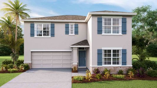 New construction Single-Family house 10370 Tucker Rd, Weeki Wachee, FL 34613 plan Ensley - image