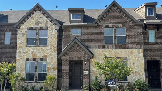 New construction Townhouse house 1320 Kimzey St, Royse City, TX 75189 plan 1830 Caspian - image
