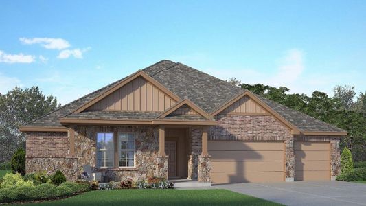 New construction Single-Family house 14036 Carsten Loop, Salado, TX 76571 Parker II- photo 0