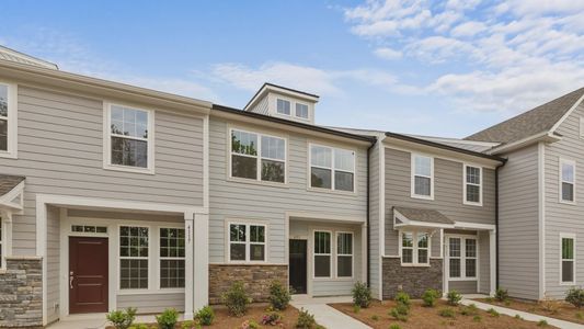 New construction Townhouse house 2907 Herringbone Rd, Charlotte, NC 28208 plan Rochester - image