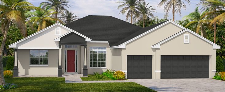 New construction Single-Family house 851 Vantage Street Southeast, Palm Bay, FL 32909 - photo 0 0