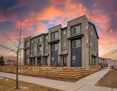 New construction Townhouse house 2367 E Suniga Rd, Fort Collins, CO 80524 plan Fossil Creek End - image