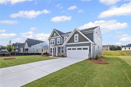 New construction Single-Family house 201 Pickens Bluff Ln, Hiram, GA 30141 Grandin Cambridge Cottage- photo 0