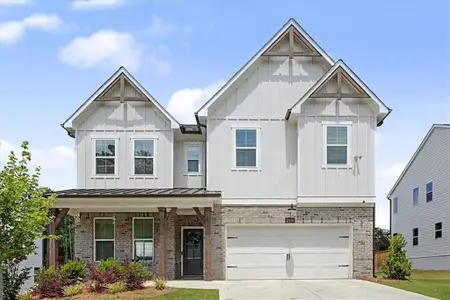 New construction Single-Family house 2456 Hidden Creek Rd, Kennesaw, GA 30152 plan Riverside - image