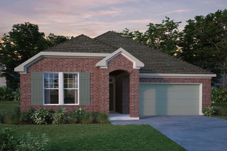 New construction Single-Family house 11610 Hackford, San Antonio, TX 78254 plan The Belton - image