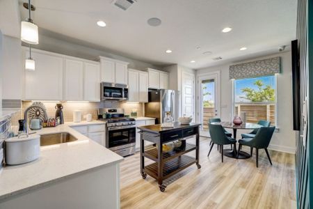 New construction Townhouse house 2012 Ezra Finn Lp, Round Rock, TX 78665 plan Pecos - image 15