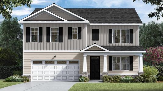 New construction Single-Family house 320 Bullock Pass, Jefferson, GA 30549 - image