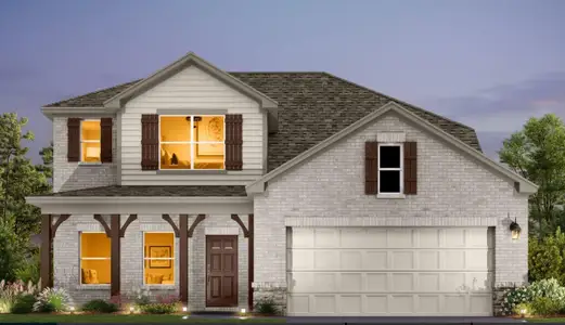 New construction Single-Family house 544 Redding Wy, Georgetown, TX 78633 plan Winchester - image
