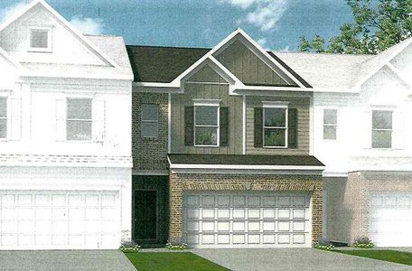 New construction Townhouse house 32 Jacobs Farm, Unit 14, Lawrenceville, GA 30045 - image