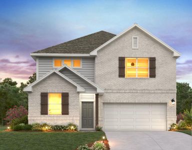 New construction Single-Family house 405 Mittas Grv, Georgetown, TX 78626 Colton Homeplan- photo 0