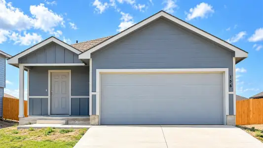 New construction Single-Family house 156 Wyatt Wy, Jarrell, TX 76537 plan Caprock - image