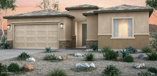 New construction Single-Family house 2466 E Stuffed Olive Ave, San Tan Valley, AZ 85140 plan Parklane - image