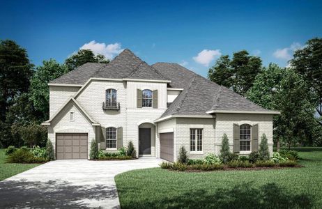 New construction Single-Family house 1816 Breezy Brook Ln, Argyle, TX 76226 Bracken III- photo 4 4