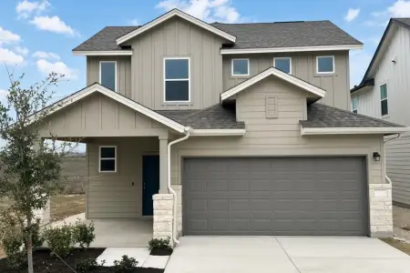 New construction Single-Family house 161 Young St, Buda, TX 78610 plan Lyric - image