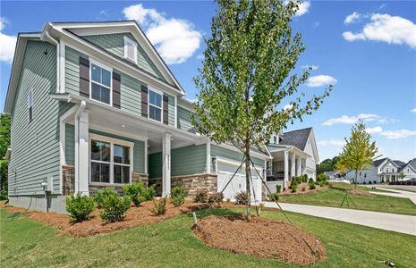 New construction Single-Family house 4711 Wilderness Trl, Flowery Branch, GA 30542 plan Newberry - image