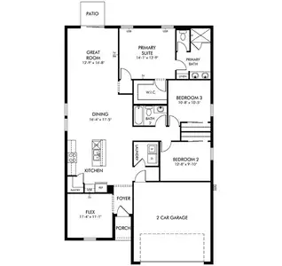 New construction Single-Family house 5131 Dusky Wing Ln, St. Cloud, FL 34772 plan Daphne - image