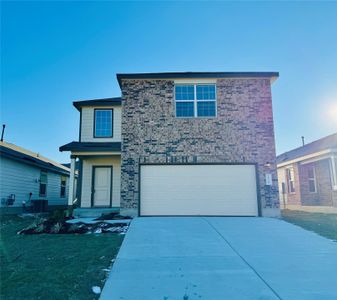 New construction Single-Family house 1216 Soapstone Pass, Maxwell, TX 78666 null- photo 0