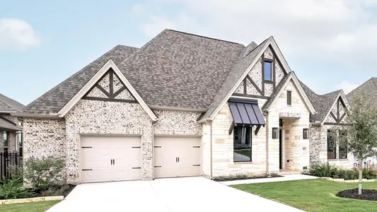 New construction Single-Family house 204 Leaning Rock Rdg, Austin, TX 78737 plan 3080W - image