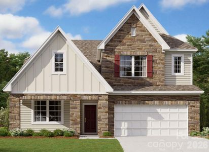 New construction Single-Family house 2755 Pinecliff Dr, Kannapolis, NC 28027 plan Trafford - image