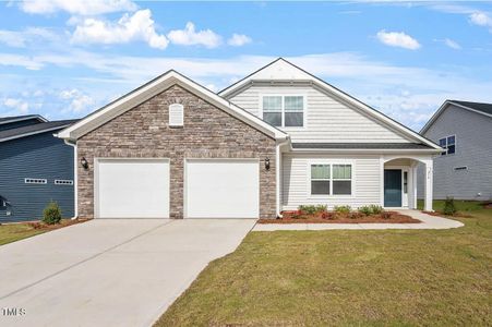 New construction Single-Family house 214 Cherry Blossom Ct, Unit 105, Garner, NC 27529 Jensen- photo 0 0