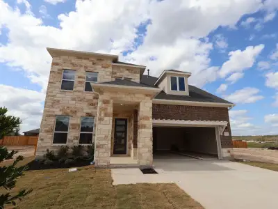 New construction Single-Family house 326 Callahan Lp, Buda, TX 78610 plan Belmont II - Signature II Series - image