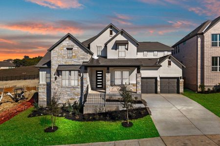 New construction Single-Family house 1320 Jolie Rose Bnd, Leander, TX 78641 plan Weston - image