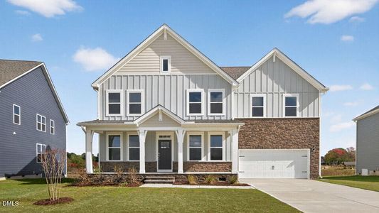 New construction Single-Family house 1121 Dartford Green Pl, Wake Forest, NC 27587 plan Norman - image