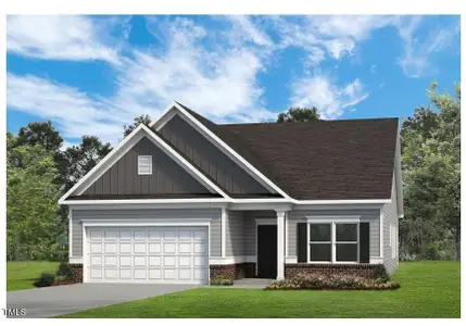 New construction Single-Family house 80 Pine Vista Wy, Sanford, NC 27332 plan The Telfair - image