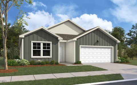 New construction Single-Family house 131 Muscovy Dr, Four Oaks, NC 27524 plan Escape - image