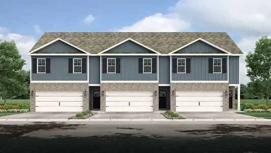 New construction Single-Family house 7502 Speckled Trout Ln, Knoxville, TN 37931 plan Pattison Townhome - image