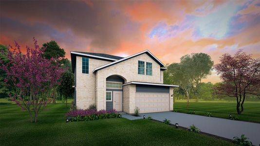 New construction Single-Family house 646 Escondido Drive, Dayton, TX 77535 Sabine- photo 0