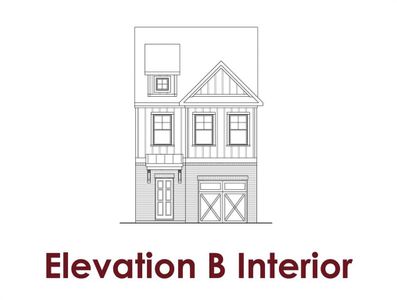 New construction Townhouse house 4853 Orchard Grove Wy, Gainesville, GA 30504 plan Bradley - image