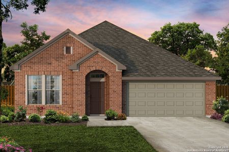 New construction Single-Family house 11726 Hackford, San Antonio, TX 78254 plan The Bluebonnet - image