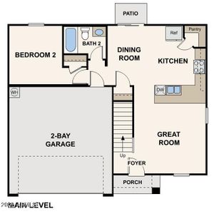 New construction Single-Family house 250 W Granite Ct, Coolidge, AZ 85128 null- photo 1 1