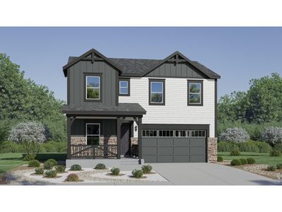 New construction Single-Family house 1710 Drumming Dr, Windsor, CO 80550 plan Marigold - image